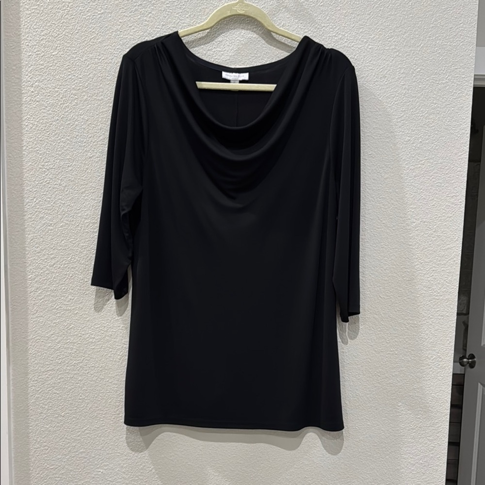 Elegant Black Women's Top